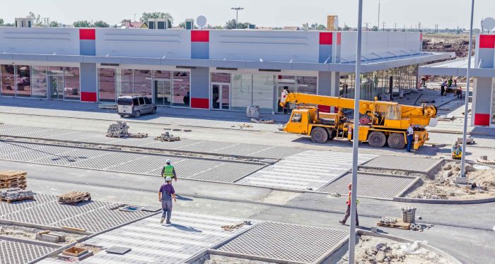 Construcción zona franca